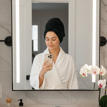 D8-CC7 Turbante de Ducha Spa Hair