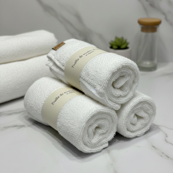 Toalla facial y manos