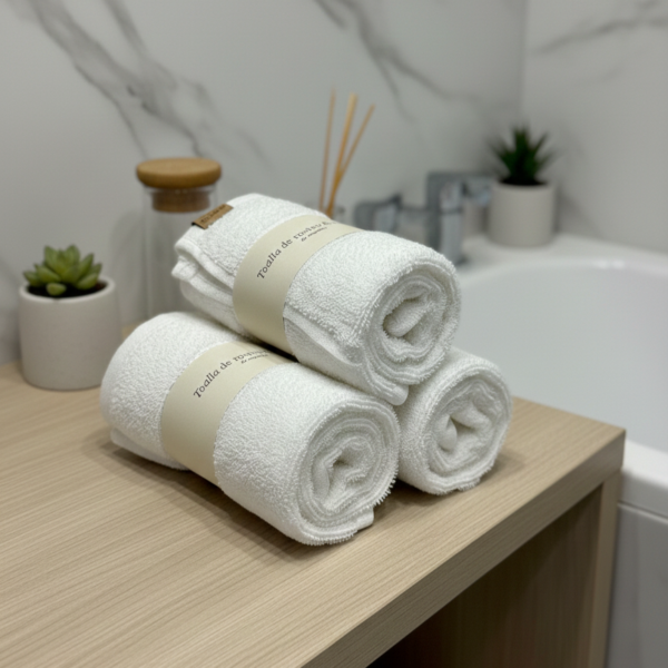 Toalla facial y manos