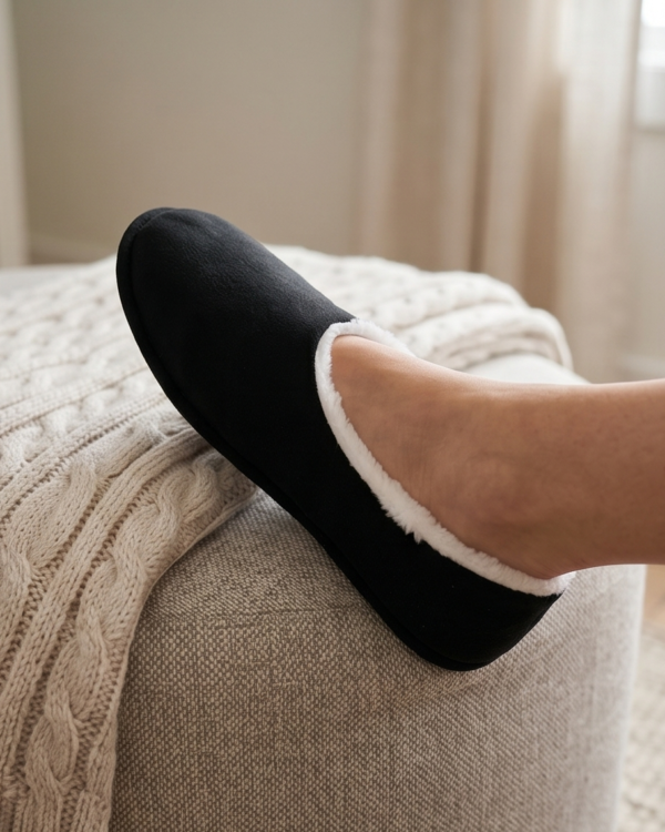 HN-Hornito Negro con Blanco 02 Hornito Cozy Feet