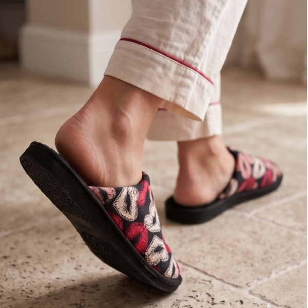 Pantufla Huella Nube