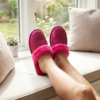 PP-Pantufla Peluche Rosa ( 220) 02 Pantufla Peluditos