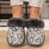 PP - Pantufla peludita corazon (227) 04 Pantufla Mirel