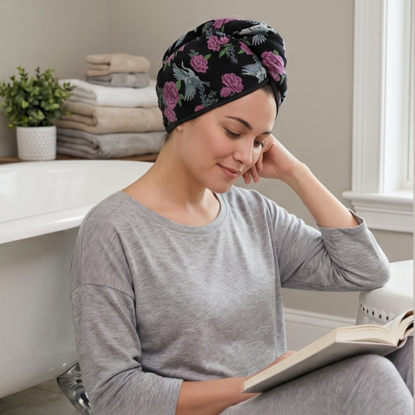 Turbante de Ducha Spa Estampado